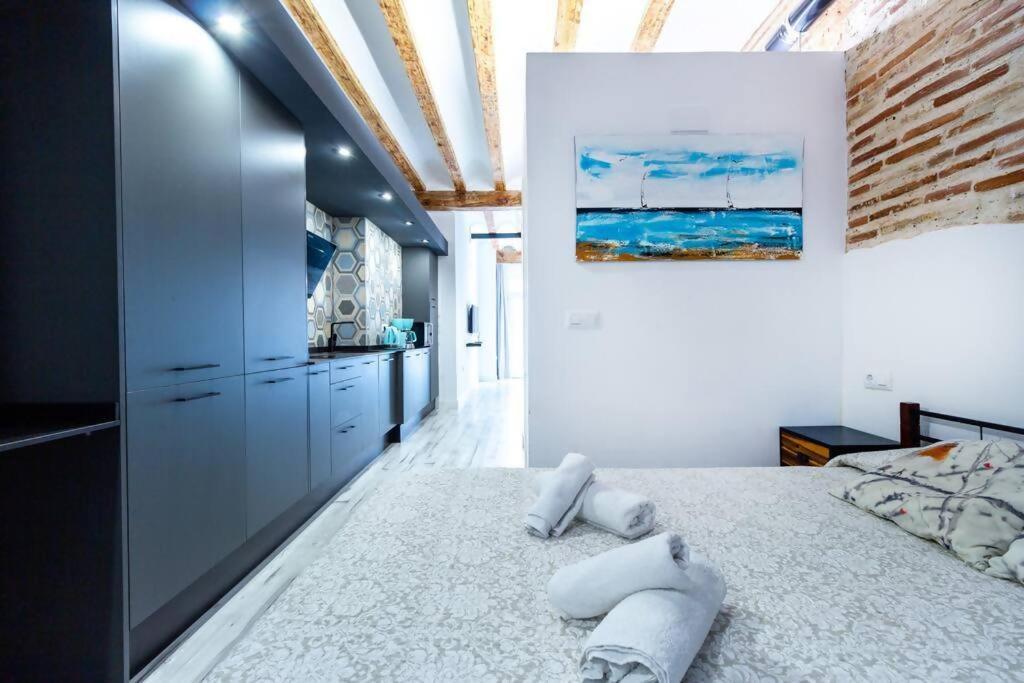 ולנסיה Chic Estudio Privado Al Lado De La Playa מראה חיצוני תמונה